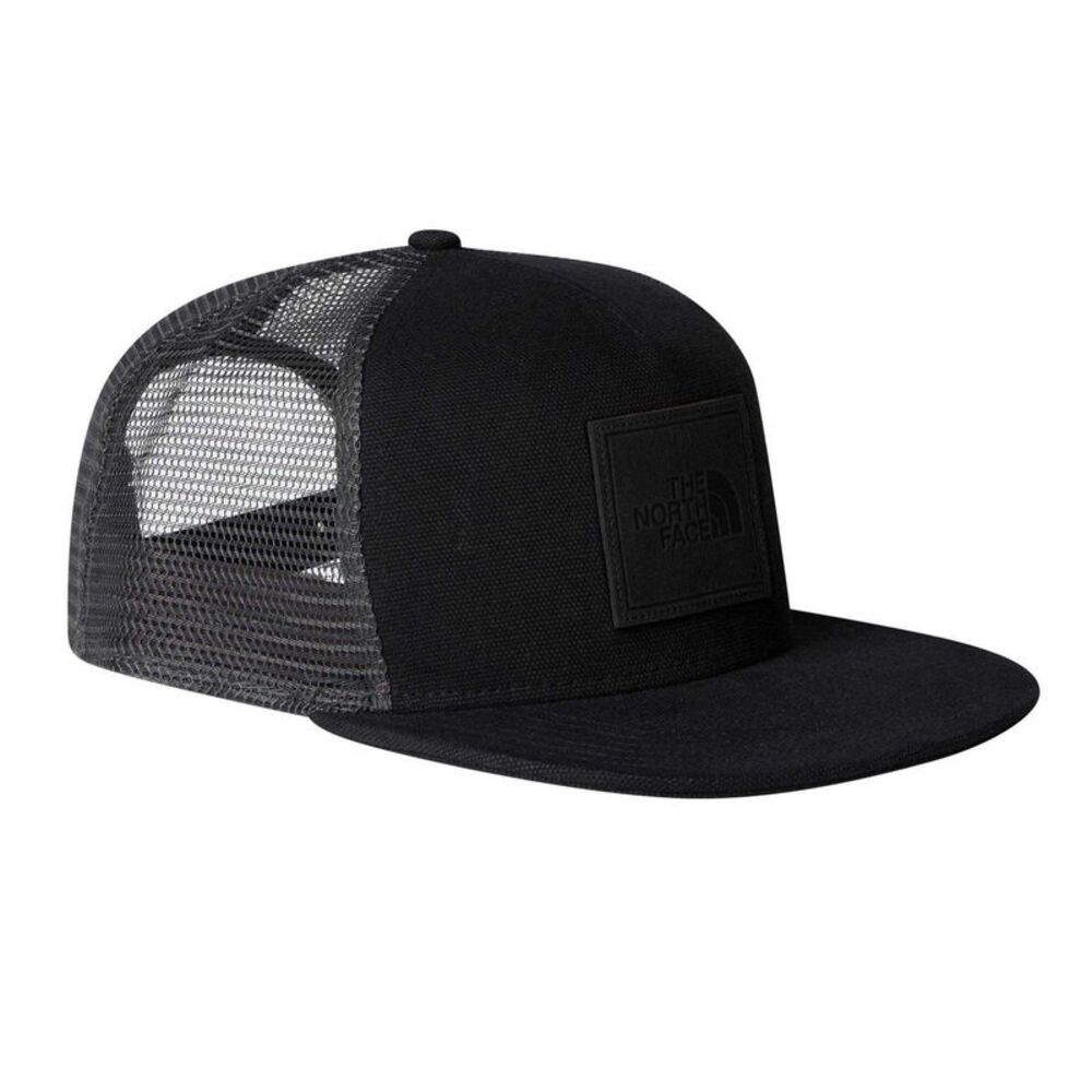 The North Face Mens Dome Leather Trucker Hat / Black